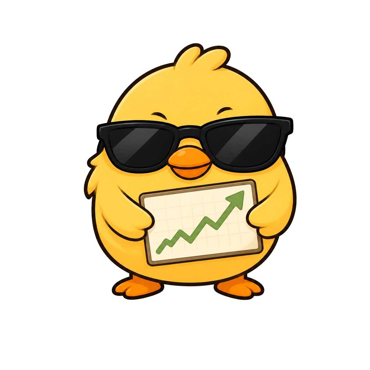 Richie pointing at a chart